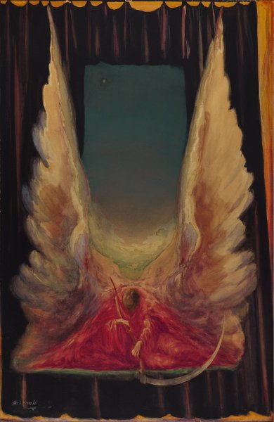 God's Idea by Da Loria Norman - Hand-Painted Oil Painting Reproduction
