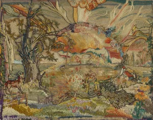 Untitled by Da Loria Norman Oil Painting