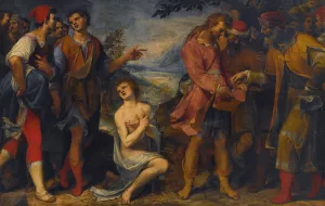Joseph Sold Into Slavery By His Brothers by Damiano Mascagni Oil Painting