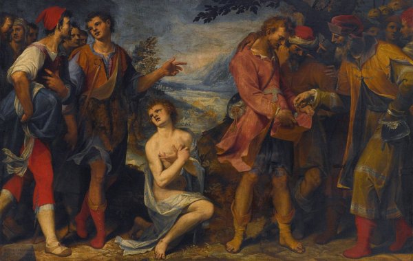 Joseph Sold Into Slavery By His Brothers  by Damiano Mascagni - Hand-Painted Oil Painting Reproduction