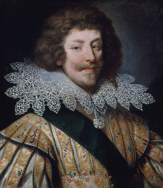 Portrait d'Henri II de Montmorency  by Daniel Dumonstier - Hand-Painted Oil Painting Reproduction