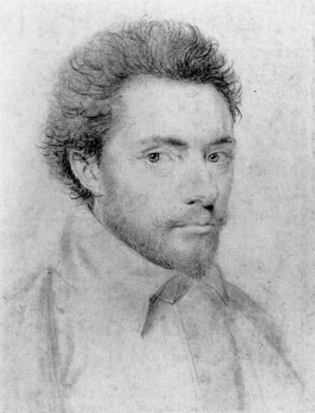 Portrait of a Man by Daniel Dumonstier - Hand-Painted Oil Painting Reproduction