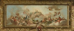 Greeting of Venus at Mount Olympus by Daniel Gran Oil Painting
