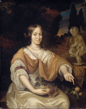 Sara Pottey by Daniel Haringh Oil Painting