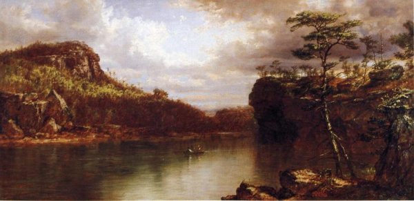 Main Product Photo of Lake Mohonk Painting by Daniel Hernandez