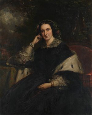 Anna Watson Stuart by Daniel Huntington Oil Painting