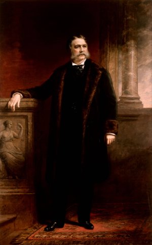 Chester Alan Arthur by Daniel Huntington Oil Painting