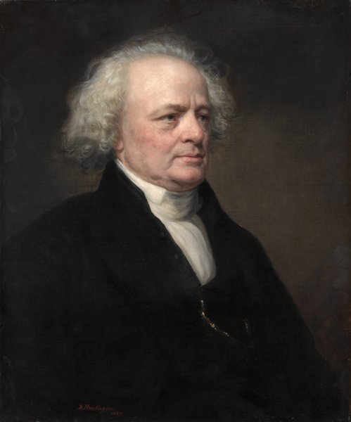 Dr. John W. Francis  by Daniel Huntington - Hand-Painted Oil Painting Reproduction