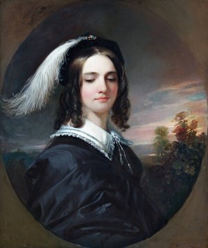Mary Inman by Daniel Huntington Oil Painting