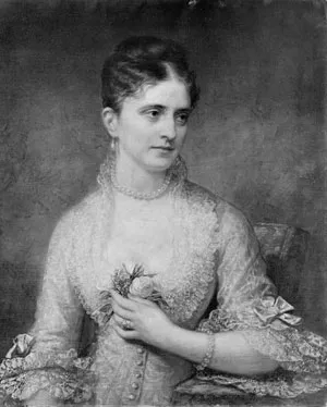 Mrs. Sylvester Dering Oil painting by Daniel Huntington