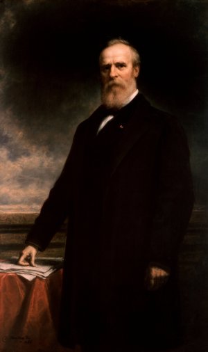 Rutherford Birchard Hayes by Daniel Huntington Oil Painting