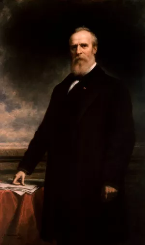 Rutherford Birchard Hayes by Daniel Huntington Oil Painting