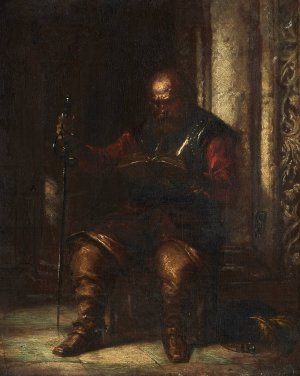 The Cromwellian by Daniel Huntington Oil Painting