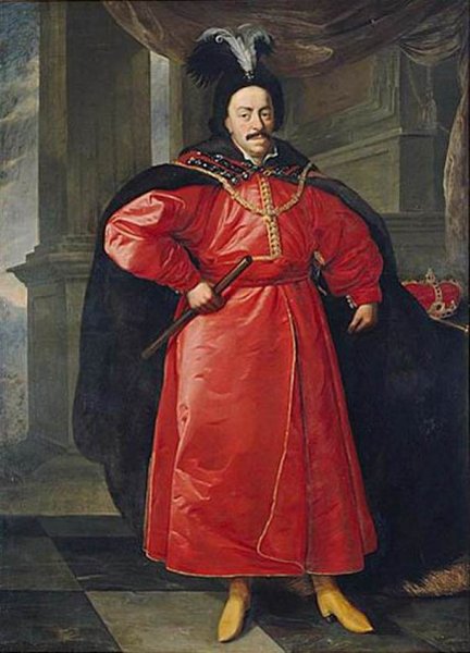 King John Casimir II in Polish Costume
