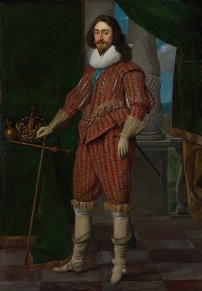 Main Product Photo of Charles I  Painting by Daniel Mytens