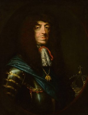 Portrait of King John II Casimir by Daniel Schultz Oil Painting