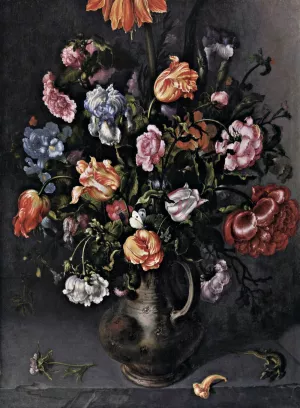 A Vase with Flowers