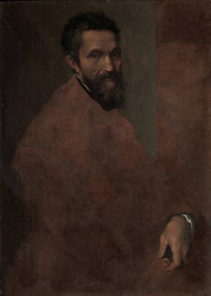 Michelangelo Buonarroti by Daniele Da Volterra Oil Painting