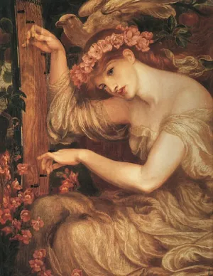 A Sea Spell Oil painting by Dante Gabriel Rossetti