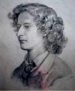 Algernon Charles Swinburne by Dante Gabriel Rossetti - Oil Painting Reproduction