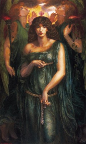 Astarte Syriaca by Dante Gabriel Rossetti Oil Painting