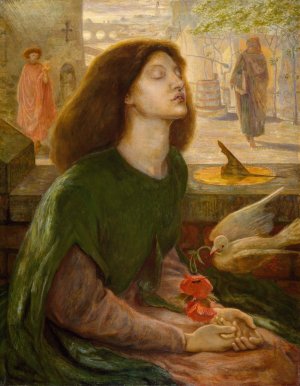 Beatrix by Dante Gabriel Rossetti Oil Painting
