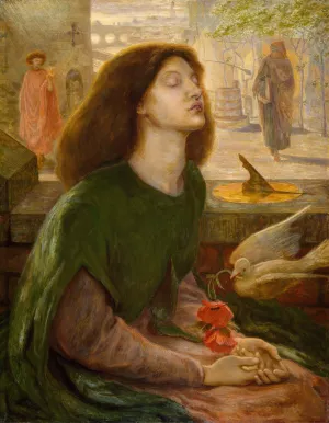 Beatrix by Dante Gabriel Rossetti Oil Painting
