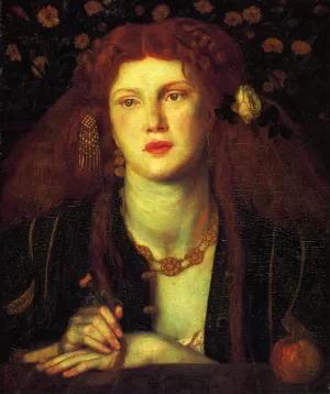 Bocca Baciata Oil painting by Dante Gabriel Rossetti