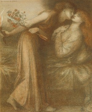 Dante's Dream by Dante Gabriel Rossetti Oil Painting