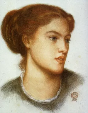 Ellen Smith by Dante Gabriel Rossetti Oil Painting