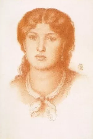 Fanny Cornforth by Dante Gabriel Rossetti - Oil Painting Reproduction