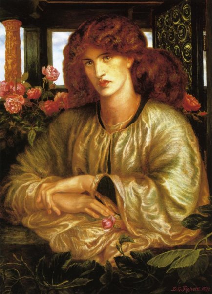 La Donna Della Finestra II by Dante Gabriel Rossetti - Hand-Painted Oil Painting Reproduction