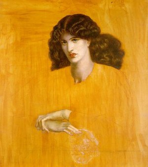La Donna Della Finestra Oil painting by Dante Gabriel Rossetti