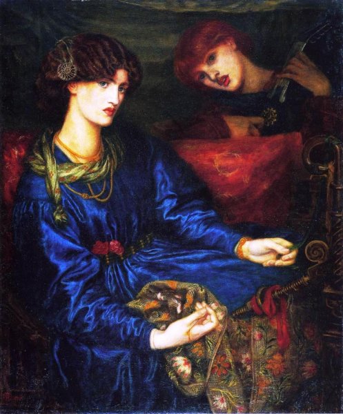 Main Product Photo of Mariana Painting by Dante Gabriel Rossetti