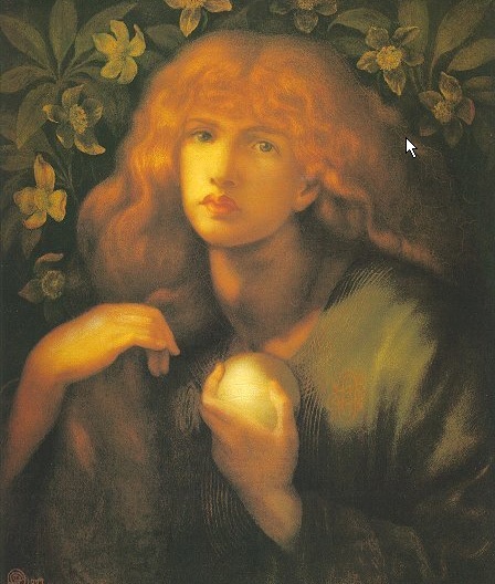 Main Product Photo of Mary Magdalene Painting by Dante Gabriel Rossetti