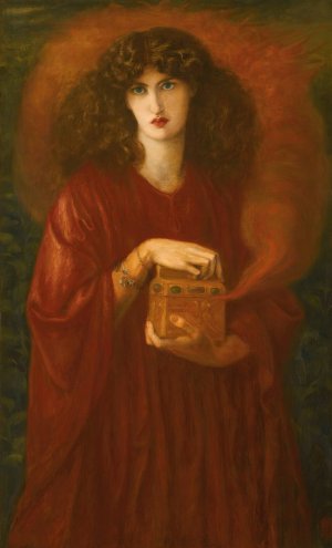 Pandora by Dante Gabriel Rossetti Oil Painting