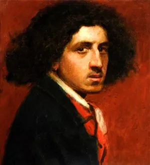 Portrait of a Musician by Dante Gabriel Rossetti Oil Painting