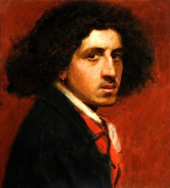 Main Product Photo of Portrait of a Musician Painting by Dante Gabriel Rossetti