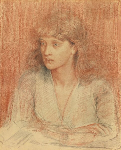 Main Product Photo of Portrait Of May Morris Painting by Dante Gabriel Rossetti