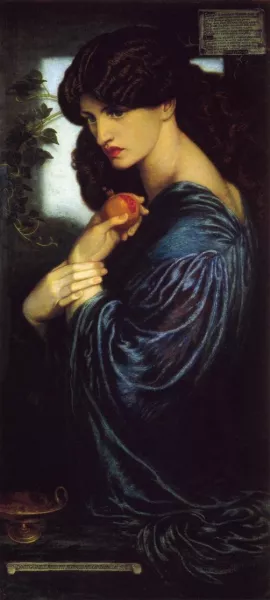 Proserpine by Dante Gabriel Rossetti Oil Painting