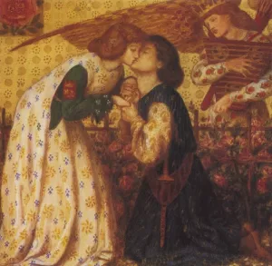 Roman de la Rose by Dante Gabriel Rossetti Oil Painting