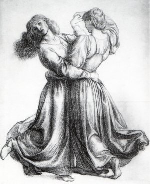 The Bower Meadow - Study also known as Study of Dancing Girls