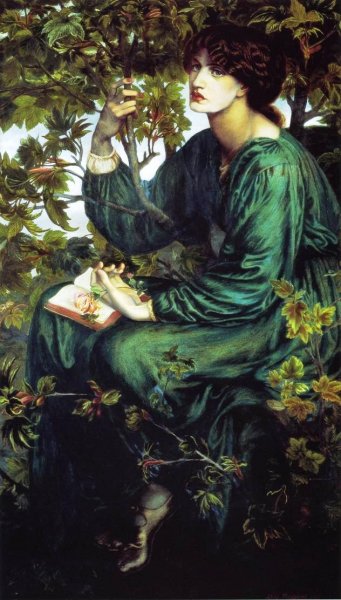 Main Product Photo of The Day Dream Painting by Dante Gabriel Rossetti