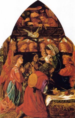 The Seed of David by Dante Gabriel Rossetti Oil Painting