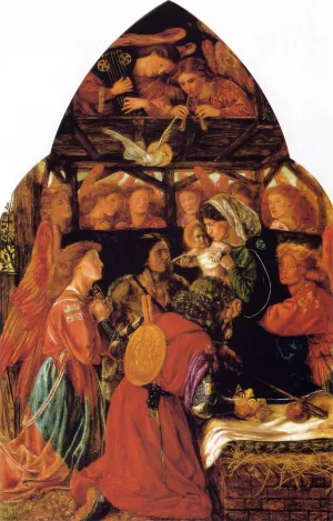 The Seed of David by Dante Gabriel Rossetti Oil Painting