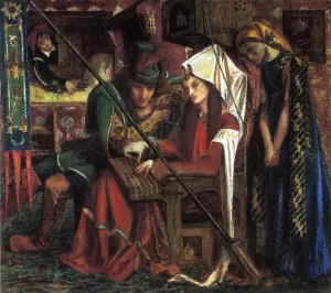 The Tune of Seven Towers by Dante Gabriel Rossetti Oil Painting