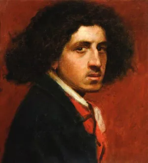William Michael Rossetti by Dante Gabriel Rossetti Oil Painting