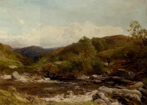 In Glen Mallin painting by David Bates