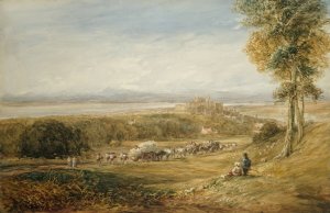 Lancaster; Peace and War by David Cox Oil Painting