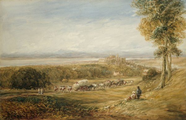 Lancaster; Peace and War  by David Cox - Hand-Painted Oil Painting Reproduction